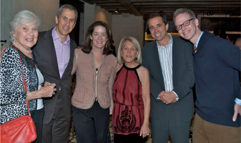 Neighbors and restaurant hosts gathered at Maialino.