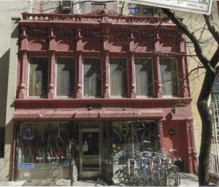 141 East 17th Street, illustrated in the historic-building brochure circulated with the Block Association’s preservation coverage; the brochure relates its connection to the origins of Time magazine.