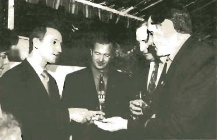 Guests at the October 2, 1999 Julia Bird community benefit at the Gramercy Park Hotel.